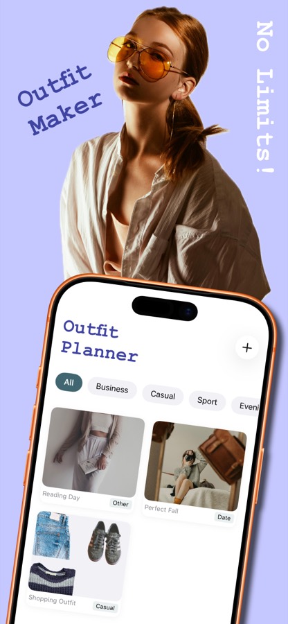 Outfit Planner with saved looks by occasion in Outfit Checker